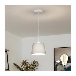 Imagine BRILAGI - Lustru LED CERIA suspendat pe cablu, 1xE27/40W/230V, Ø 20, 5 cm, gri