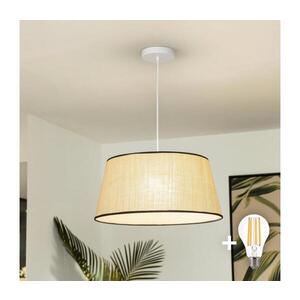 Imagine BRILAGI - Lustră LED suspendată pe cablu CERIA 1xE27/40W/230V Ø 50 cm, bej