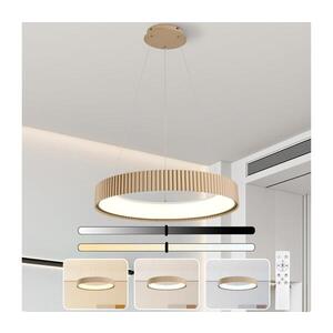Imagine BRILAGI - Lustru suspendat pe cablu FALCON MODERN, LED dimabil, 54W/230V, 60 cm, bej + telecomandă