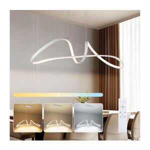 Imagine BRILAGI-LED Lustră suspendată reglabilă pe cablu TWISTER LED/60W/230V 3000-6000K albă+telecomandă