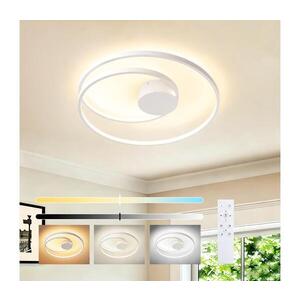 Imagine BRILAGI - Plafonieră LED reglabilă TWISTER LED/48W/230V, Ø 50 cm, albă + telecomandă