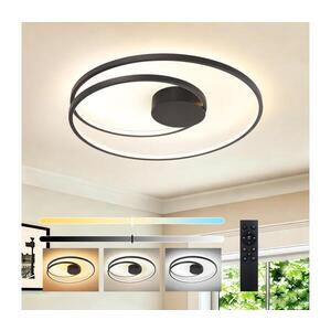 Imagine BRILAGI- Plafonieră LED dimabilă TWISTER LED/75W/230V Ø 70 cm neagră +telecomandă