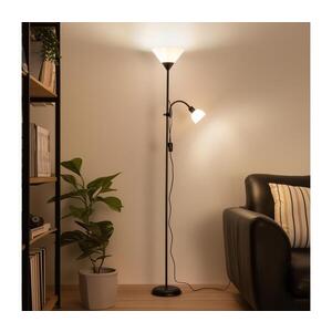 Imagine BRILAGI - Lampadar ARIANA 1xE27/100W/230V + 1xE14/25W negru