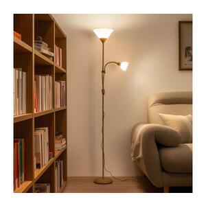 Imagine BRILAGI - Lampadar ARIANA 1xE27/100W/230V + 1xE14/25W auriu