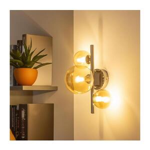 Imagine BRILAGI - Aplică de perete LED MILLA 3xG9/3W/230V negru crom/auriu