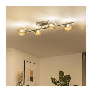 Imagine BRILAGI - Plafonieră LED aplicată MILLA 4xG9/3W/230V negru crom/auriu