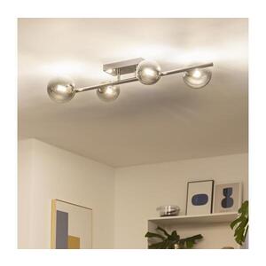 Imagine BRILAGI - Lustră LED aplicată MILLA 4xG9/3W/230V negru-crom/fumuriu