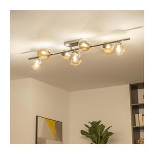 Imagine BRILAGI - Lustră LED aplicată MILLA 7xG9/3W/230V, negru cromat/auriu