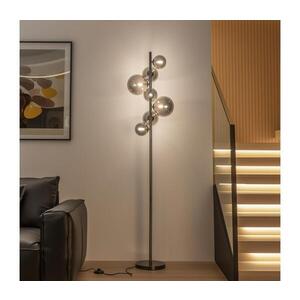 Imagine BRILAGI - Lampă de podea LED MILLA 7xG9/3W/230V crom negru/fumuriu