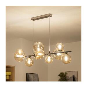 Imagine BRILAGI - Lustră suspendată pe cablu LED MILLA 10xG9/3W/230V, crom negru/auriu