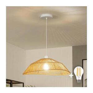 Imagine BRILAGI - Lustră LED suspendată pe cablu CERIA BOHO 1xE27/40W/230V Ø 50 cm maro