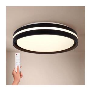 Imagine BRILAGI - Plafonieră LED dimerizabilă NAOMI LED/48W/230V 3000–6500K Ø 39 cm neagră + telecomandă