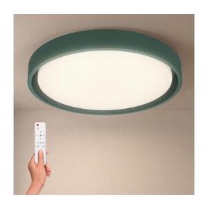 Imagine BRILAGI - Lampă LED dimabilă MATTEO LED/48W/230V 3000-6500K Ø41 cm verde + telecomandă