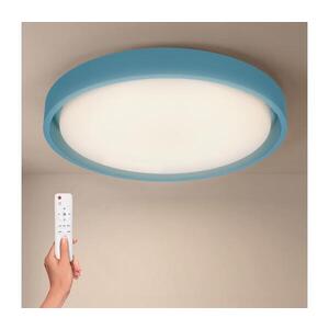 Imagine BRILAGI-LED Plafonieră LED dimabilă MATTEO, 48 W, 230 V, 3000-6500K, Ø 41 cm, turcoaz + telecomandă