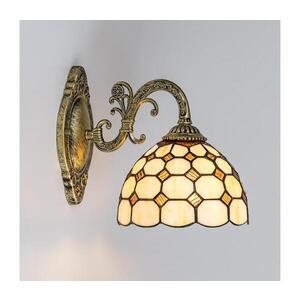 Imagine BRILAGI - Aplică de perete Tiffany DORAN din vitralii, 1xE27/40W/230V