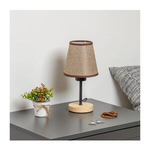 Imagine Lampă de masă BRILAGI NUBILA WOOD 1xE27/25W/230V stejar/maro