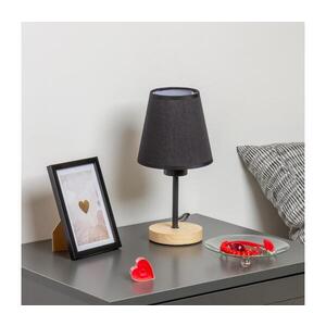 Imagine Lampă de masă BRILAGI NUBILA WOOD 1xE27/25W/230V stejar/negru