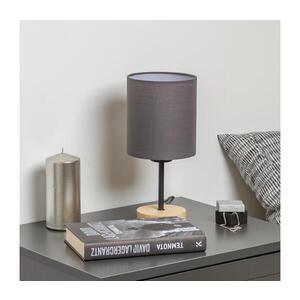 Imagine Lampă de masă BRILAGI NUBILA WOOD 1xE27/25W/230V stejar/antracit