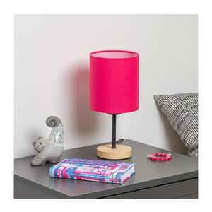 Imagine Lampă de masă BRILAGI NUBILA WOOD 1xE27/25W/230V stejar/roz