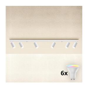 Imagine BRILAGI - Lampă spot LED RGBW dimabilă SELE MODERN 6xGU10/6, 5W/230V Wi-Fi albă