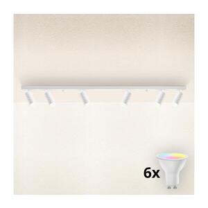 Imagine BRILAGI SELE DIAMANT Plafonieră LED RGBW reglabilă 6xGU10/6, 5W/230V Wi-Fi albă