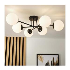 Imagine BRILAGI - Lustră aplicată MALIVA 6xE14/15W/230V negru/alb
