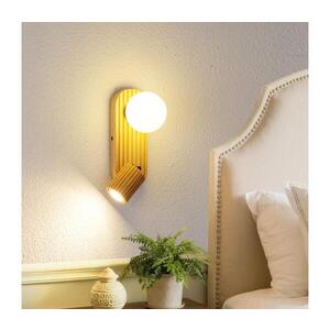 Imagine BRILAGI - Aplică de perete cu spot MODERN WOOD 1xG9/5W/230V+1xGU10/8W lemn