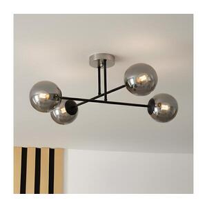 Imagine BRILAGI - Lustra aplicată MALIVA 4xE14/15W/230V crom mat/fumuriu