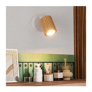 Imagine BRILAGI - Aplică de perete cu spot MODERN WOOD 1xGU10/8W/230V lemn/alb