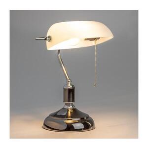 Imagine Lampă de birou BRILAGI BANK OFFICE 1xE27/60W/230V negru/argintiu/alb