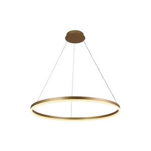 Imagine BRILAGI - Lustra LED reglabilă CIRCLE, 55W/230V, 3000-6500K, auriu + telecomandă