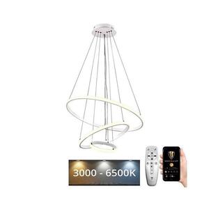 Imagine BRILAGI - Lustră reglabilă pe cablu CIRCLE LED/90W/230V 3000-6500K + telecomandă
