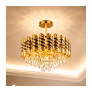 Imagine BRILAGI - Lustră de tavan aplicată CRISTAL 5xE14/40W/230V Ø 38 cm