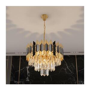 Imagine BRILAGI - Candelabru CRISTAL cu lanț, 5xE14/40W/230V, diam. 38 cm