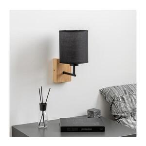 Imagine Lampă de perete BRILAGI NUBILA WOOD 1xE27/25W/230V stejar/negru