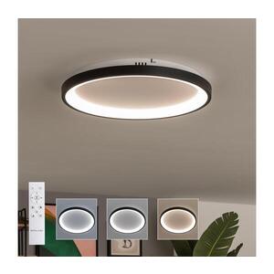Imagine BRILAGI - Plafonieră LED reglabilă FALCON SLIM LED/42W/230V Ø 50 cm neagră + telecomandă