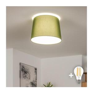 Imagine BRILAGI - Plafonieră LED aplicată CERIA 1xE27/40W/230V, Ø 30 cm, verde
