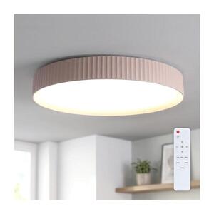 Imagine BRILAGI - Plafonieră LED dimabilă LUCIA LED/60W/230V Ø 59 cm maro + telecomandă