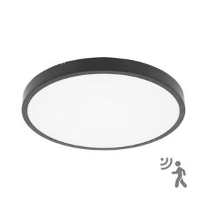 Imagine Plafonieră LED BRILAGI ZENNA pentru baie, cu senzor, 24W, 230V, Ø 35 cm, IP44, antracit