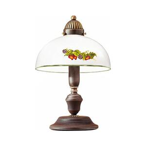 Imagine Kolarz 731.73.121 - Lampă de masă NONNA 1xE27/75W/230V vișiniu/căpșuni