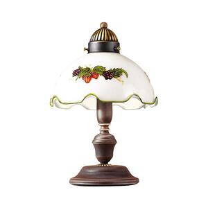 Imagine Kolarz 731.73.113 - Lampă de masă NONNA 1xE27/75W/230V vin/căpșuni