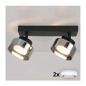 Imagine BRILAGI - LED Lampă spot AURA LUX 2xGX53/30W/230V negru/fumuriu