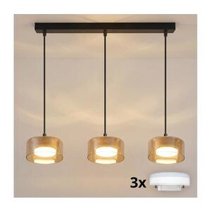 Imagine BRILAGI - LED Lustră suspendată pe cablu AURA LUX 3xGX53/30W/230V negru/auriu