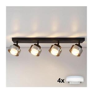 Imagine BRILAGI - LED Spot AURA LUX 4xGX53/30W/230V, negru/fumuriu