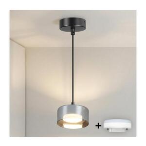 Imagine BRILAGI - LED Pendul suspendat pe cablu AURA LUX 1xGX53/30W/230V negru/fumuriu