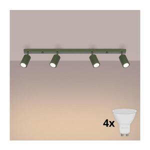 Imagine BRILAGI - Spot LED CRESTO 4xGU10/10W/230V, verde