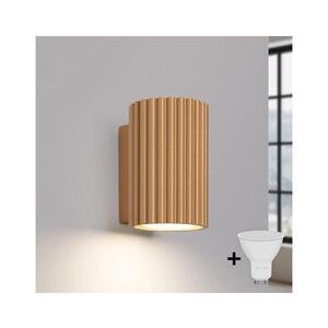 Imagine BRILAGI - Aplica LED de perete CRESTO 1xGU10/10W/230V 10 cm aurie