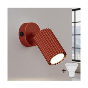 Imagine BRILAGI - Aplică spot LED de perete CRESTO 1xGU10/10W/230V roșu