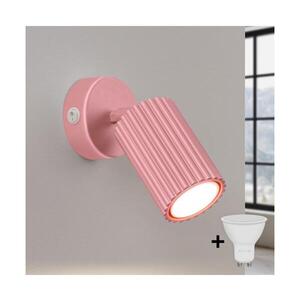 Imagine BRILAGI - Spot LED de perete CRESTO 1xGU10/10W/230V, roz