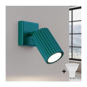 Imagine BRILAGI - Aplica LED de perete cu spot CRESTO 1xGU10/10W/230V turcoaz